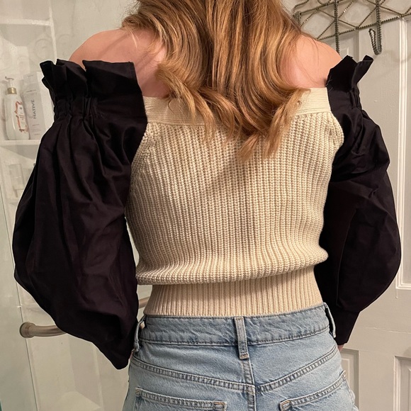 Zara Off the Shoulder Top - Picture 3 of 6